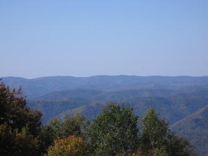 West from the Allegheny Front