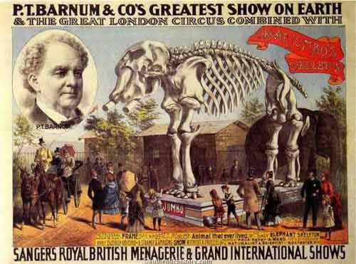 P.T. Barnum Circus poster