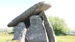 Ancient stone tomb called Trethevy Quoit, near Tremar Coombe, Cornwall